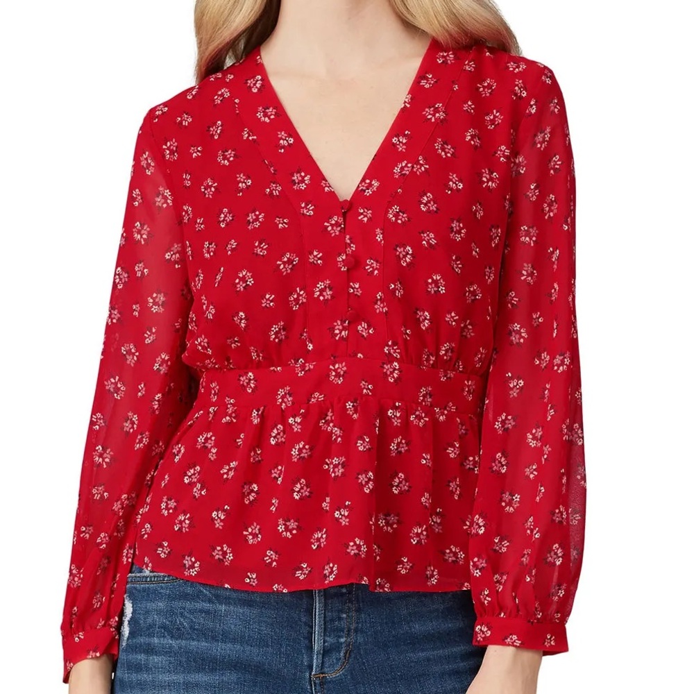 Madewell Georgette Retro Fem Body Top